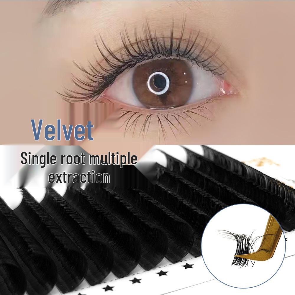 

Матовые круглые ресницы из норки в стиле манга в 16 рядов - Натуральные, Удобные, Густые и Распушенные вручную. 0.10mm C-Curl