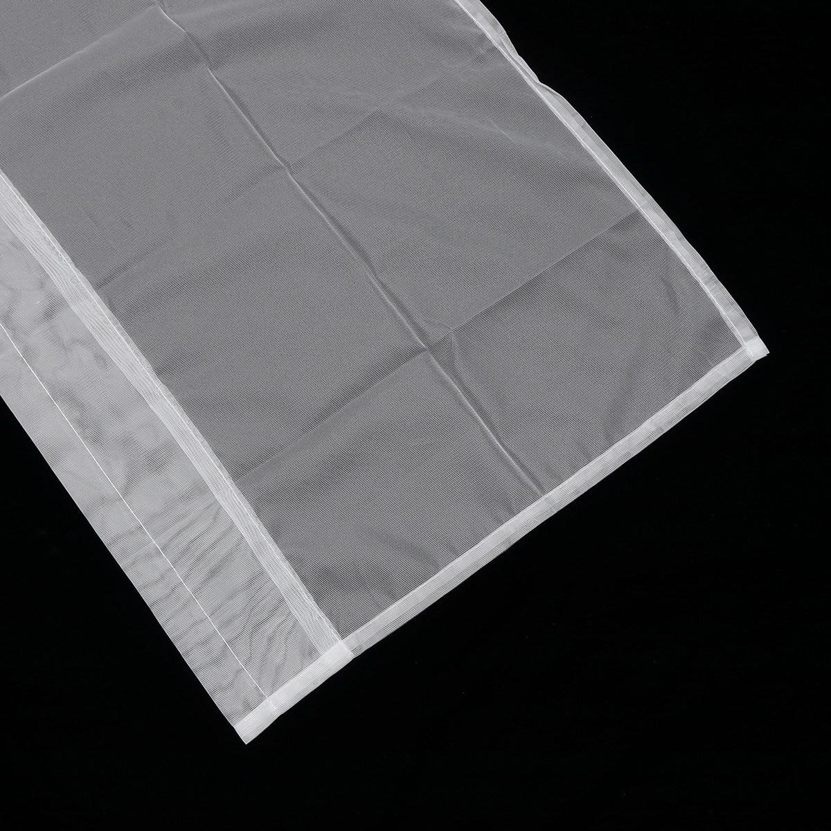 White Sheer Window Curtain Voile Curtain Transparent for Bedroom Living Room Home 150x46cm Window Tulle Drapes Natural Sunlight 150x46cm