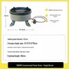 ZISIZ Portable Split Infrared Gas Stove