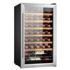 Wine Cellar - Cecotec - Bolero Grandsommelier 34030 - 34 Bottles - Stainless Steel - Compressor