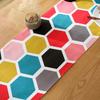 Imitation Cotton and Linen Table Runner Print Multicolour Table Cloth Cover Tablecloth Table Decoration