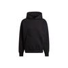 adidas Originals Cor Sólida Forrado a Lã Quente Moletom Pulôver Esportivo Masculino Tops Preto H11377