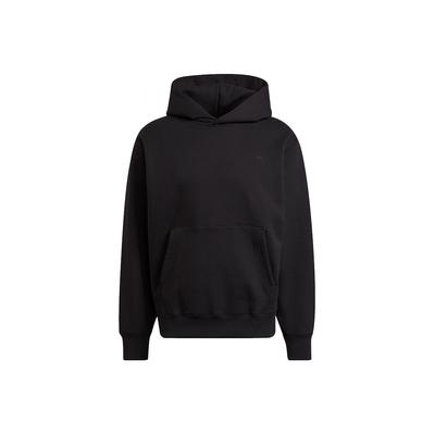 adidas Originals Solid Color Fleece-Lined Warm Sport Pullover Sweatshirt Men Tops Black H11377