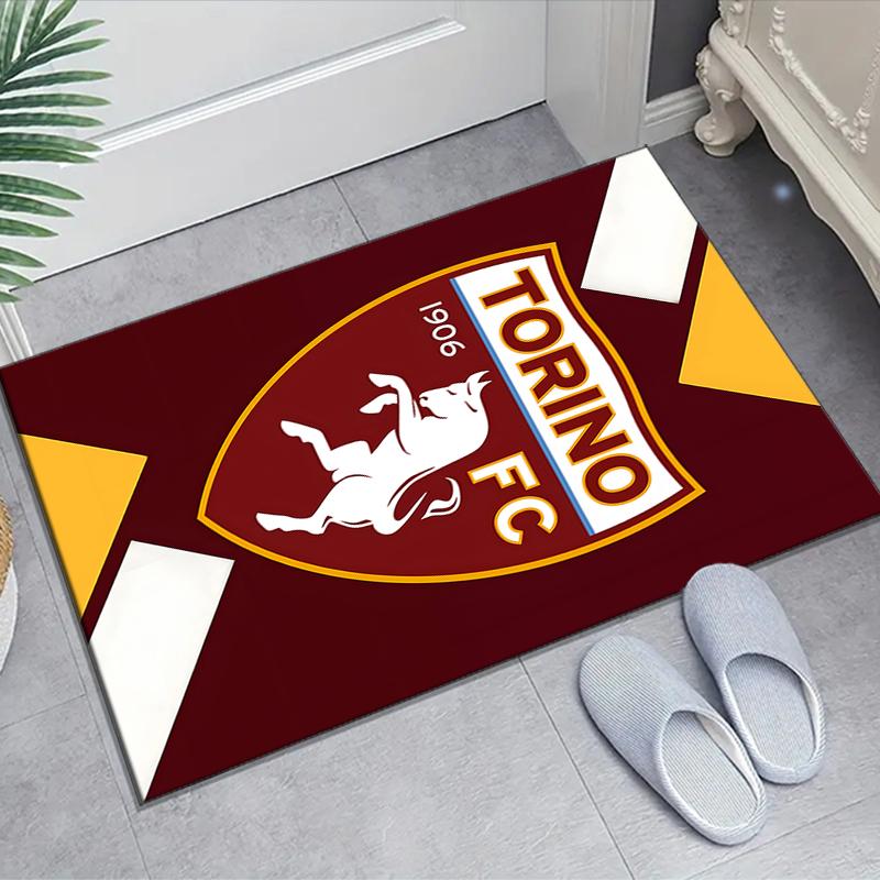 1pc Football Team Design Area Rug - Non-Slip, Soft & Cozy Floor Mat for Living Room, Bedroom, Office - Indoor/Outdoor Decorative Carpet