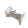Starfish Crushed Ice Blue Pearl Earrings: Fashionable Seaside Vacation Ear Cuff, Light Luxury, High-End Versatile Design.