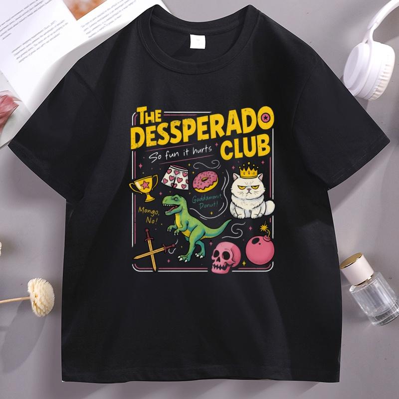 The Desperado Club TShirt for Unisex Unisex SciFi Book Lover Bookish T Shirt Casual Cotton Short Sleeve Round Neck Tshirt