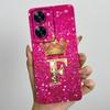 For Realme C55 RMX3710 Luxury Crown Letters Cover Soft Silicone Phone Case For Realme Narzo N55 C 55 RealmeC55 NarzoN55 Bumper