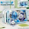 Large-Capacity Transparent Pencil Case for Girls - Souvenir Set
