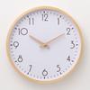 10inch Decorative Wall Clock Nordic Style Silent Scale Clock Wooden Wall Clock  Home Decoration