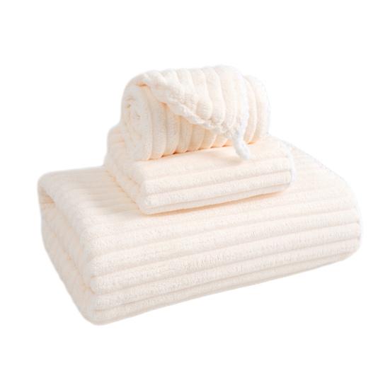 Absorbent Bath Towel Large Coral Velvet Bath Wrap Towel Hair