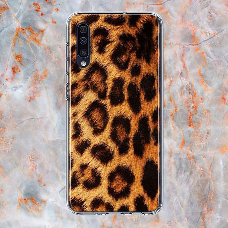 

Чехол для телефона с изображением тигра и леопарда для Samsung Galaxy A90 A80 A70 A70S A50 A40 A30S A20S A20E A2Core A10 A10E A10S M20 Samsung M20