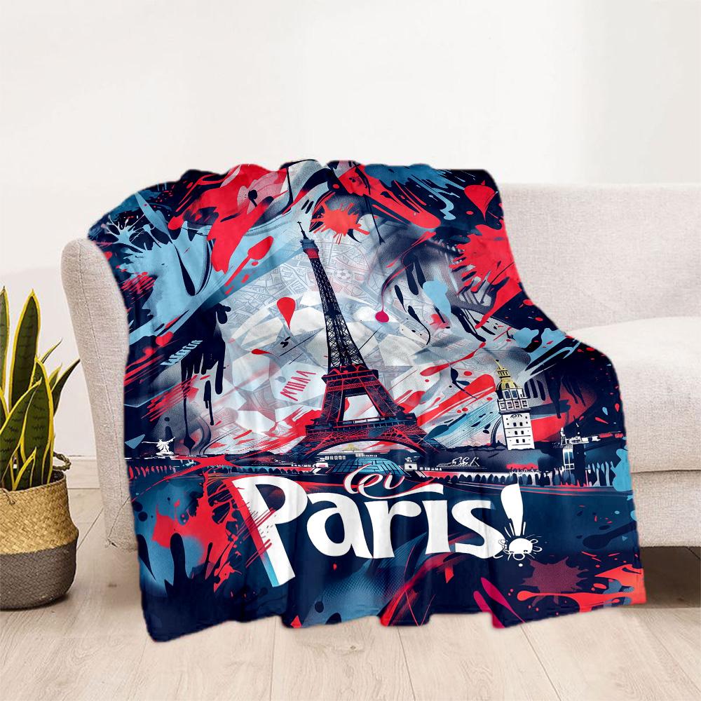 Mbappe 31 Blanket Ultra-Soft Great for Livingroom Picnics Office Chair for All Occasions Stylish Decor Gift for Travel Home Birthdays