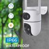 ICSEE Dual-Screen WiFi 8MP Outdoor Ultra-Clear Binocular Camera Monitor