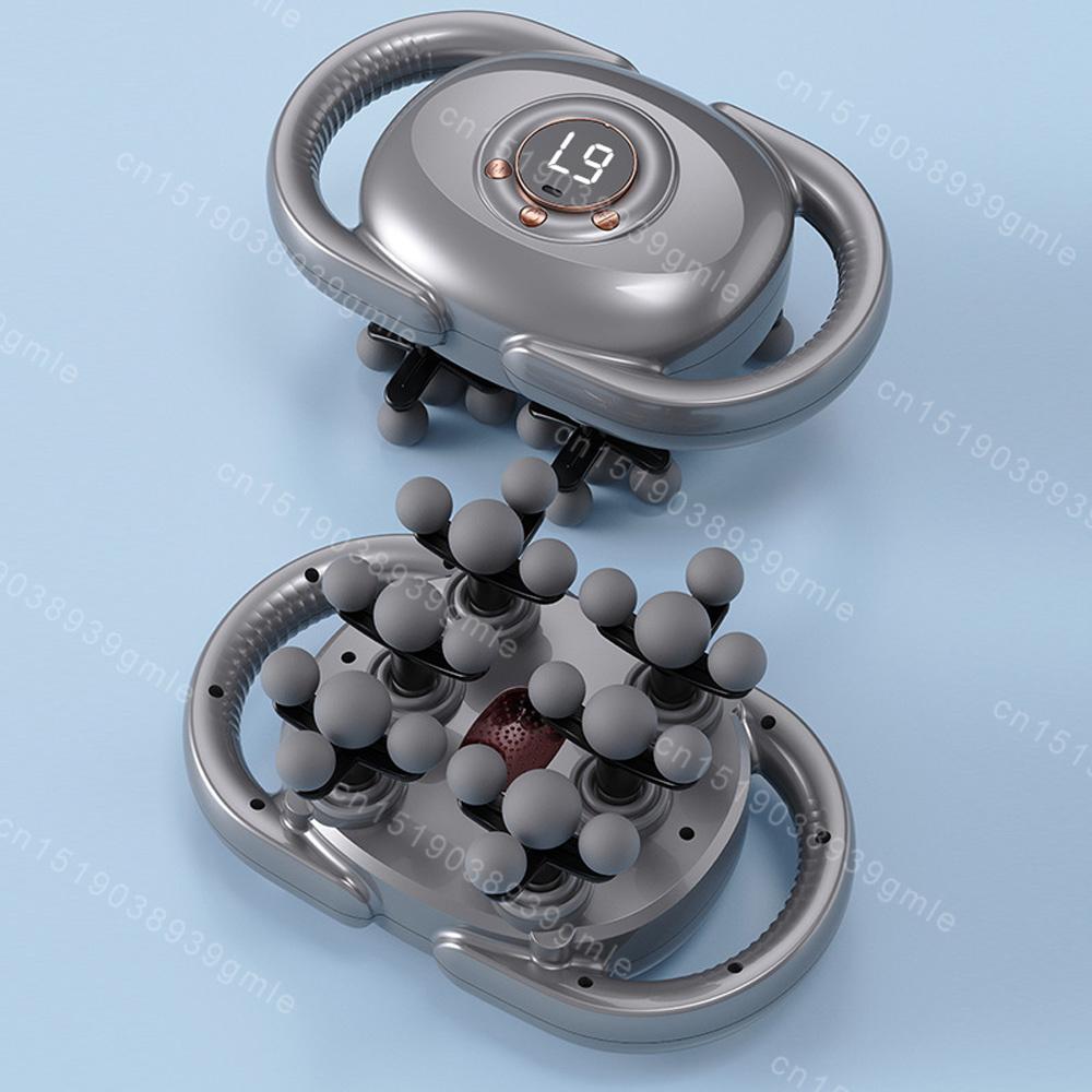 12/22-Head Fascia Gun Massage Massager Gun High-Frequency Vibration Neck Shoulder Leg Back Waist Body Muscle Masajeador Machine