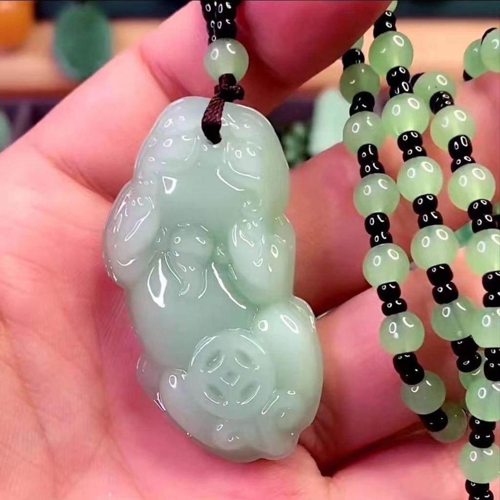 Drache Verwandelt Fisch Buddha Halskette: Reichtum & Schutz