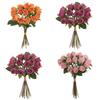 Romantic Rose Simulated Flower Bundle For Event Decoration And Outdoor Celebrations