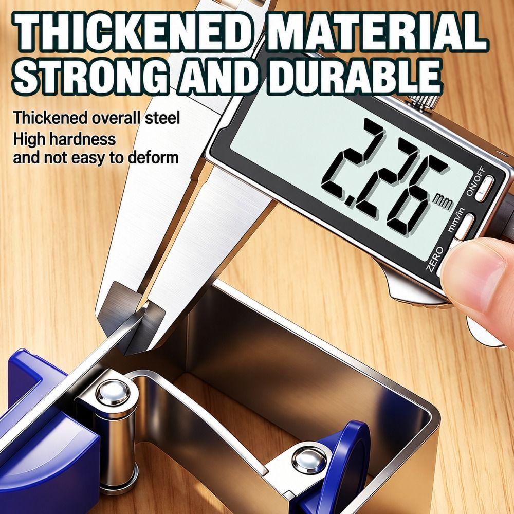 2pcs Press Lock Drawer Front Installation Clamps Stainless Steel Cabinet Jig Tool  Woodworking