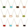 Eye Catching Zircon Inlayed Elliptical Pendant Necklace Stylish Neck Accessory Unique Neckchain Gift for Women and Girls