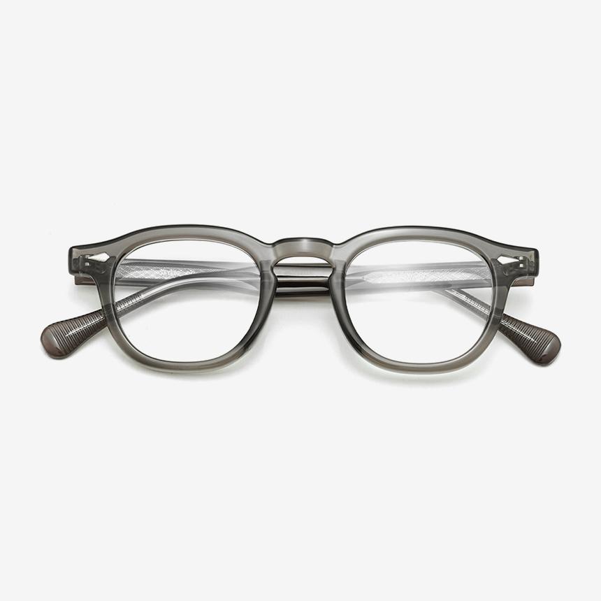 Seutailwokeu Style2 Dg_Dark Gray Transparent Stylework Eyeglass Frames