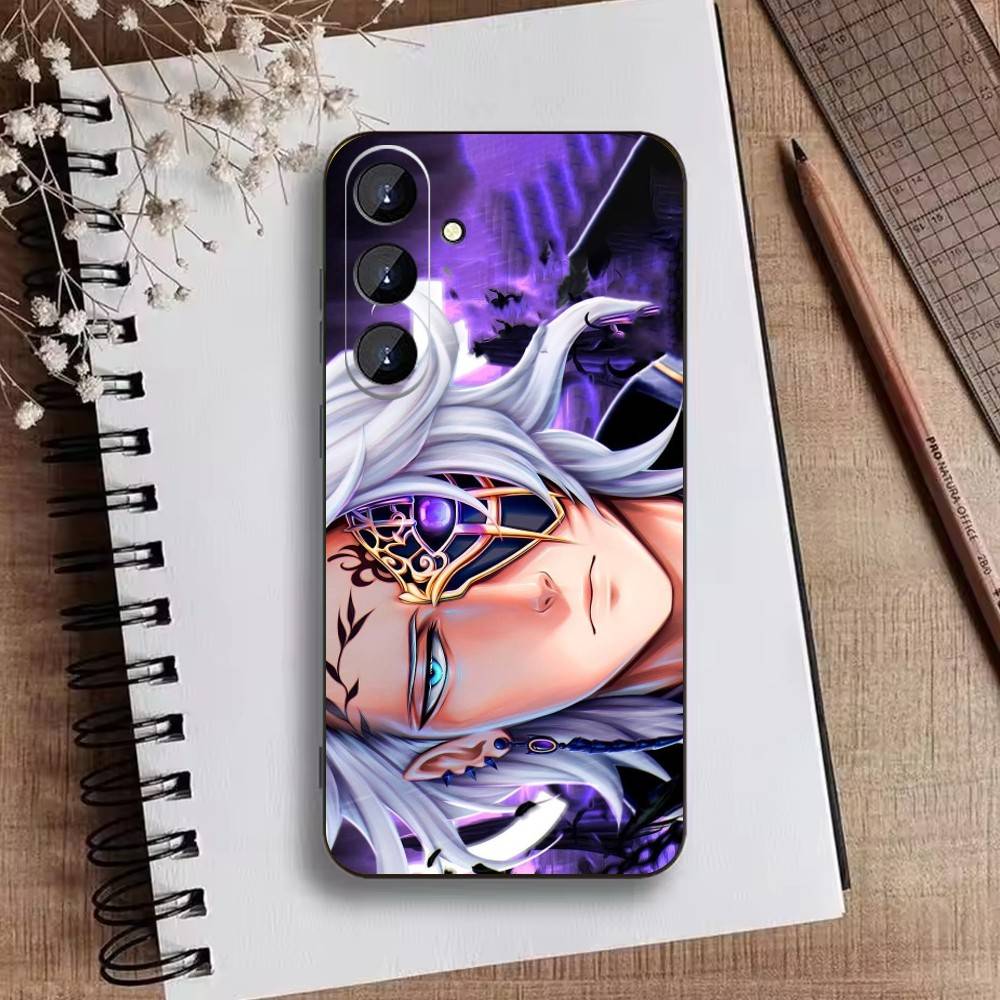 E-Record of Ragnarok Anime Phone Case For Samsung Galaxy A73,21,22,32,71,53,52,51,80,5G Soft Black Cover