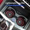 Silicone Double Ring Car Cup Mat Anti-Slip Insert For Citroen C4 C3 C5 C1 C2 VTS Berlingo Celysee Xsara Picasso Aircross