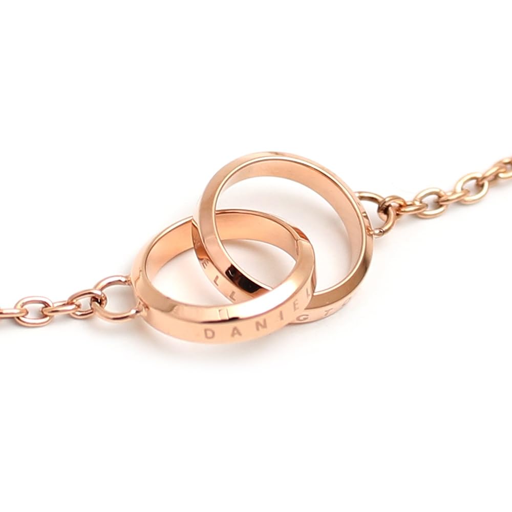 [Daniel Wellington] Bracelet DW00400168 Women's Elan Unity Bracelet Rose Gold [Parallel Import]