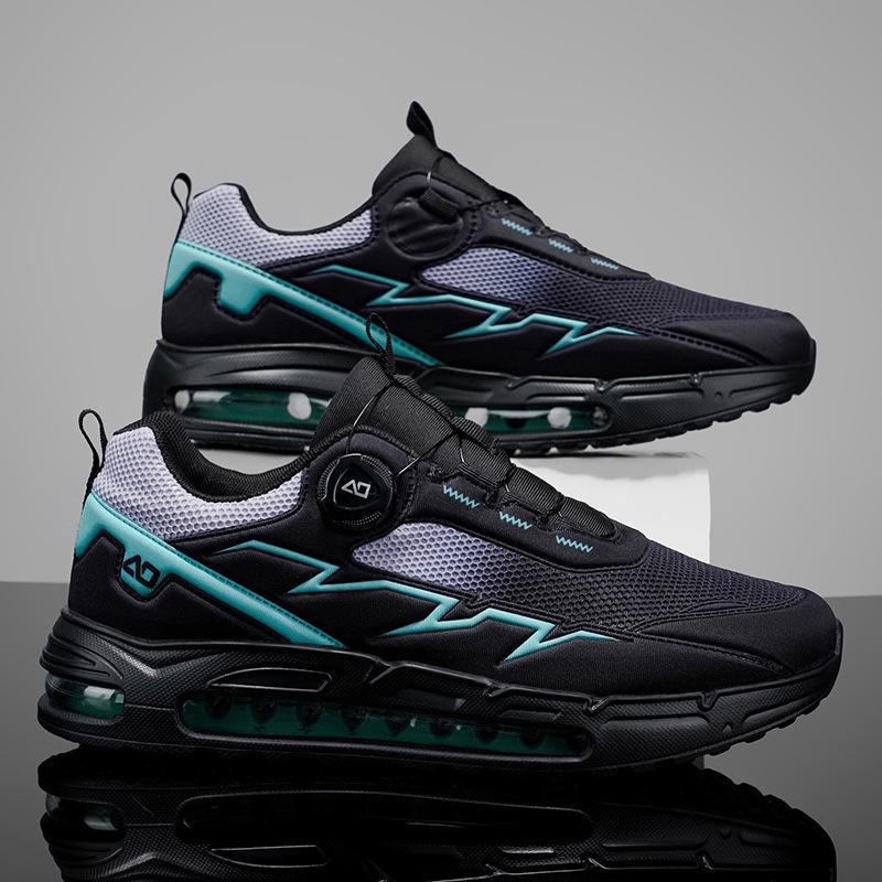Spring and Summer Men's Running Shoes Men's Large Size Breathable Fashion Sports Casual Shoes Couple Air Cushion Shoes
