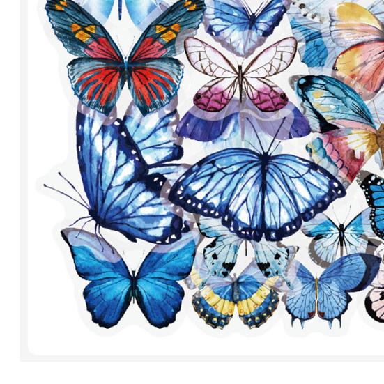 40 buc/pungă autocolant atrăgător pentru albume de albume, ușor de transportat PET, animal floral, autocolant de jurnal impermeabil pentru acasă