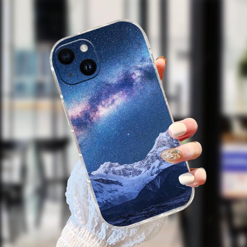 Clear Case For iPhone 13 Mini 13 Pro Soft TPU Phone Back Cover For iPhone 14 Pro Max Coque 14 Plus Transparent Protective Fundas For iPhone 14 Pro Max