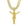 Men's Large Cuban Necklace: Full-Body Hip Hop Portrait with European American Style