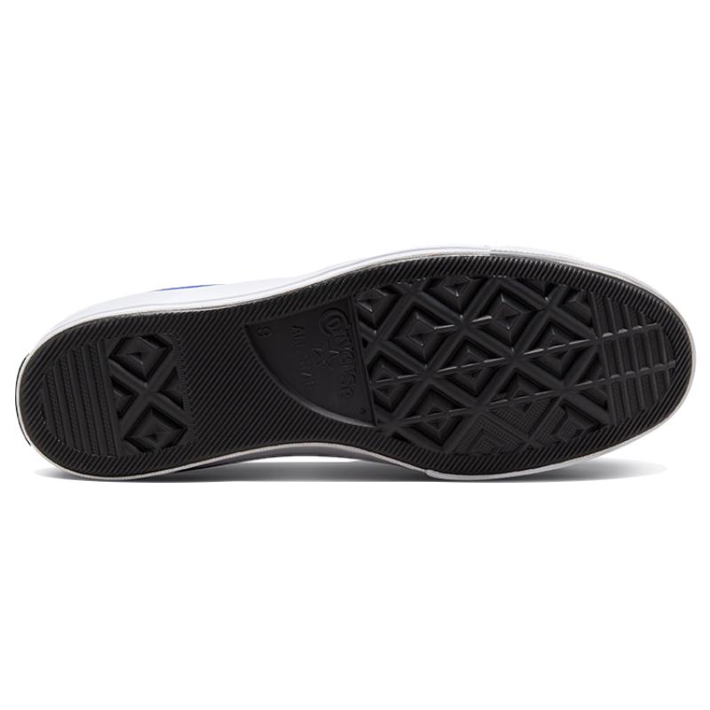 Converse Chuck Taylor All Star 1970s Comfortable and Versatile Classic Abrasion and Breathable High-top Canvas Shoes Unisex Indigo