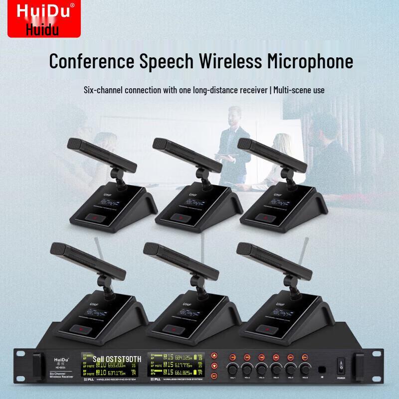 Huidu HD-806 Professional Wireless Microphone System (CN version)