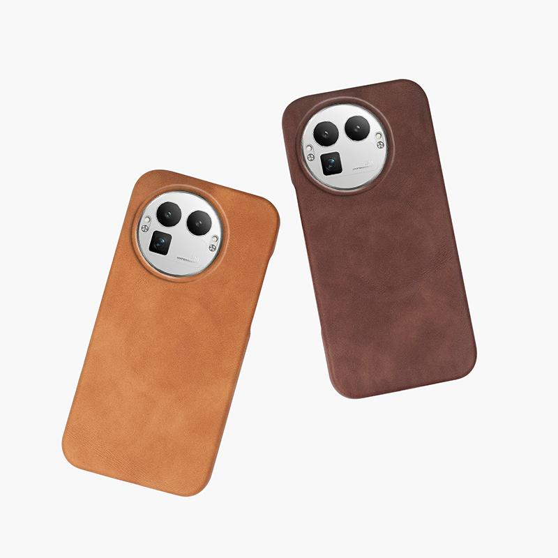 Funda Magnética de Cuero PU Piel de Oveja con Carga Inalámbrica Para Realme GT8 Pro Cubierta Sin Marco a Prueba de Golpes Para OPPO Realme GT8Pro Parachoques