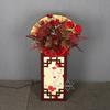 Chinese Wedding Kapok Flower Light Aisle Runner & Plum Blossom Pillar Centerpiece