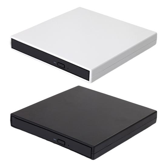 Unidade de DVD Externa Velocidade Leitura Gravação Portátil Alta Plug-And-Play Sem Driver Fina USB