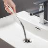 1/2 Sewer Sink Cleaning Brush Household Kitchen Bathroom Flexible Hair Cleaner Used for Collecting Cleaning Hair In Household Se