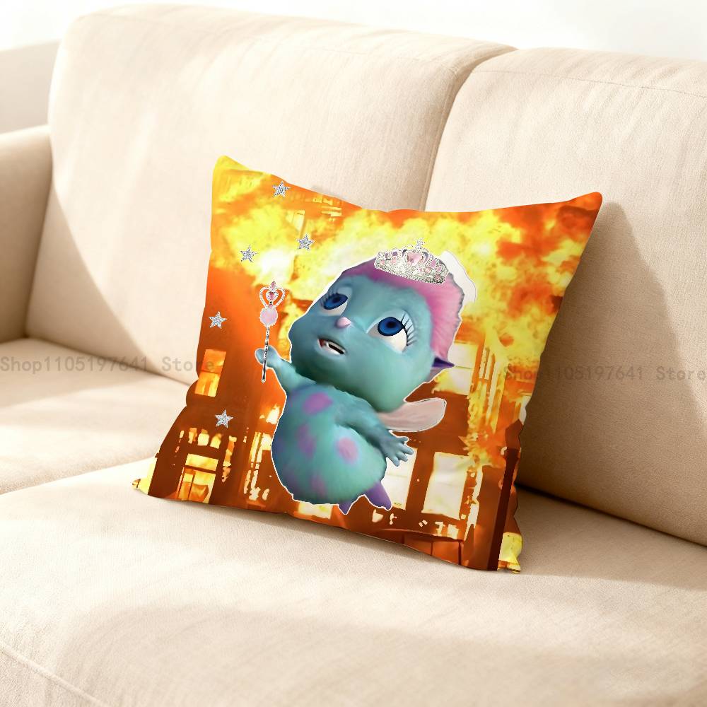 B-Bibble Doll Cute Pillow Case Cushion Cover Home Decor Birthday Gift Pillowcover