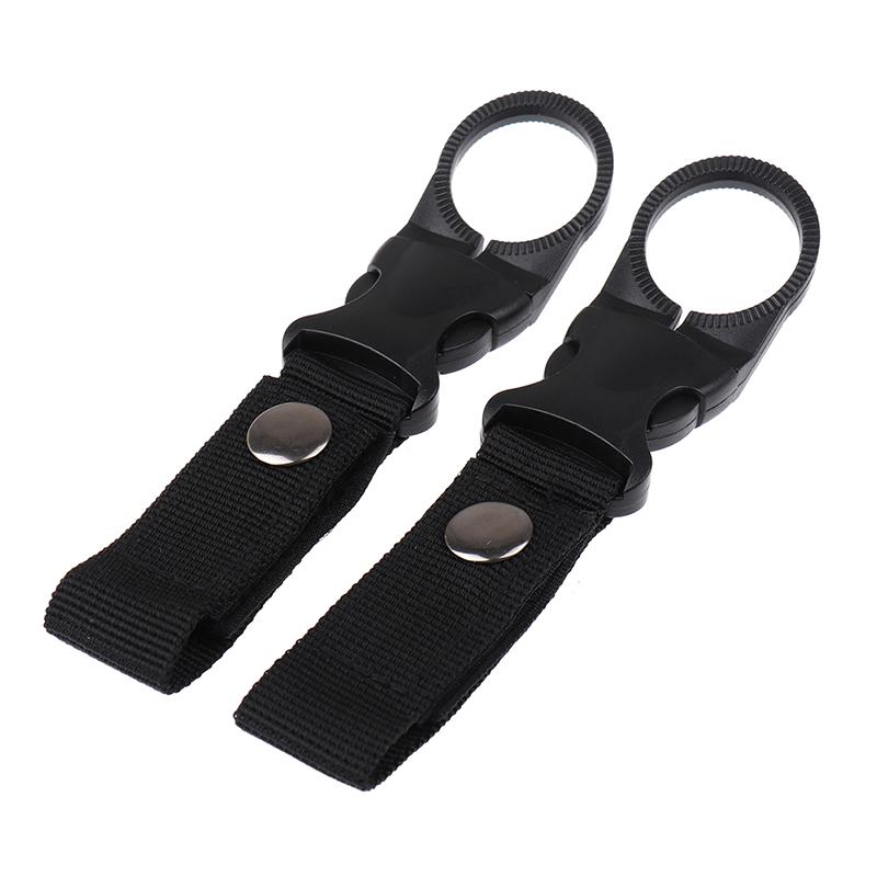Nylon Webbing Water Bottle Carabiner Belt Outdoor Buckle Hook Holder Tool Clip