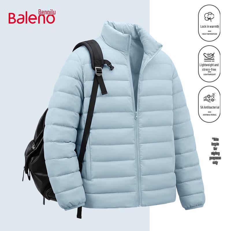 Baleno Men's Stand Collar Casual Insulated Winter Jacket
