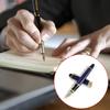 Calligraphy Pen 0.5mm Fountain Pen Metal Business Pen Smooth Writing Pen Signature Pen School Supplies for Writing