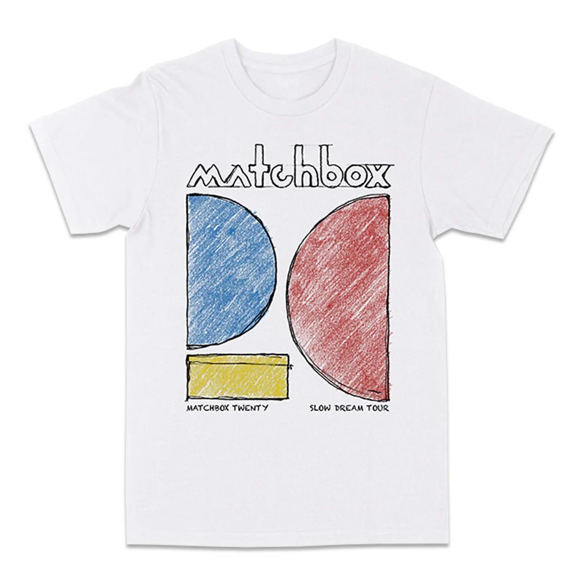 Slow Dream Tour band Matchbox Twenty T-Shirt Band Size S-5XL M