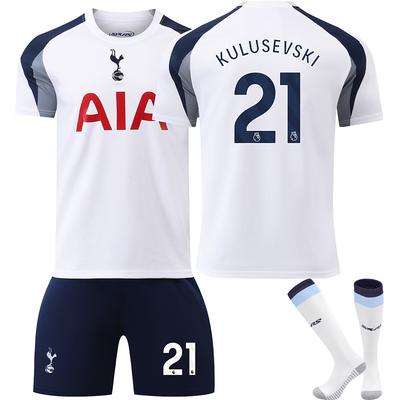 25-26 Hotspur Home Football Jersey for Kids and Adults KULUSEVSKI #21