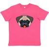 Inktastic Cute Pug Puppy Dog Youth T-Shirt Pets Mom Mommy Tee Kids Children Teen