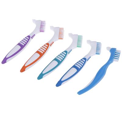 Denture Cleaning Brush Dedicated Denture False Teeth Brush Oral Care Tooth Brush