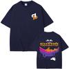 Franța Rapper Jul 2025 Mărfuri Tricouri Bărbați Femei Tendință Modă Tricou cu Mânecă Scurtă Hip Hop Bărbați Tricouri Streetwear