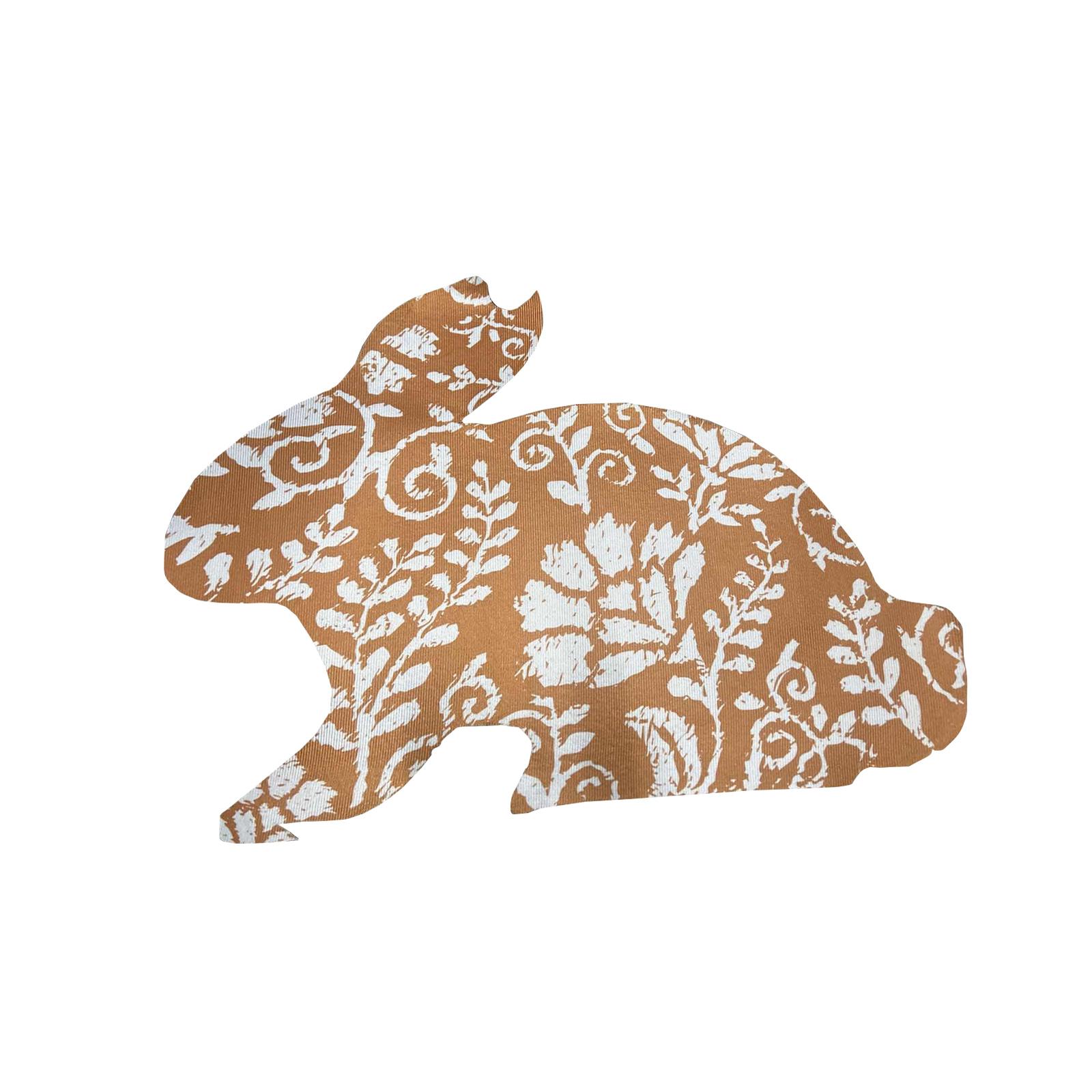 

Bedroom/Living Room Irregularly Shaped Floor Mat, Festive Decoration, Bunny Rug, 50*80cm