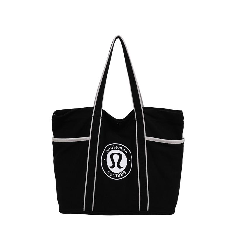 

2025 Женская холщовая сумка-тоут большой вместимости для спорта и поездок на работу