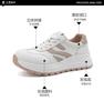 Contrast splicing thick soled German training shoes: comfortable and versatile retro style women's casual shoes for spring and summer