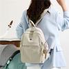 Large Capacity Outdoor Backpack Lightweight Solid Color Backpack