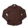 Used Eddie Evans Check Shirt 9921 326821 Y788B 7832 M Brown Khaki Tight 13AW Eddie Smarin Wool Red Men's from Japan